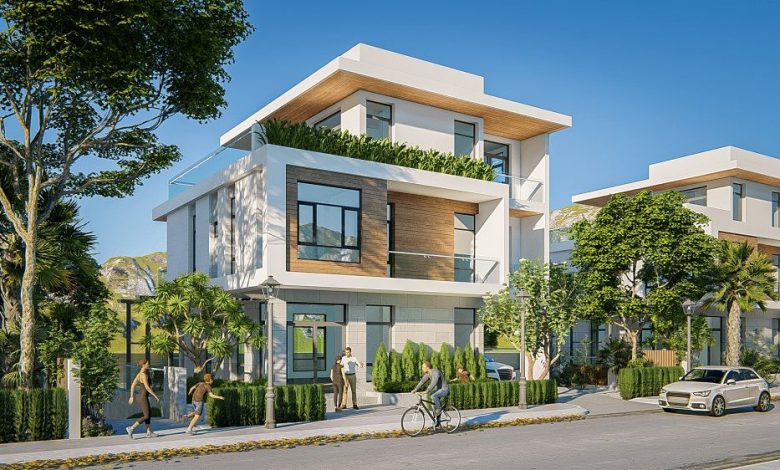 so sánh biệt thự đơn lập và song lập