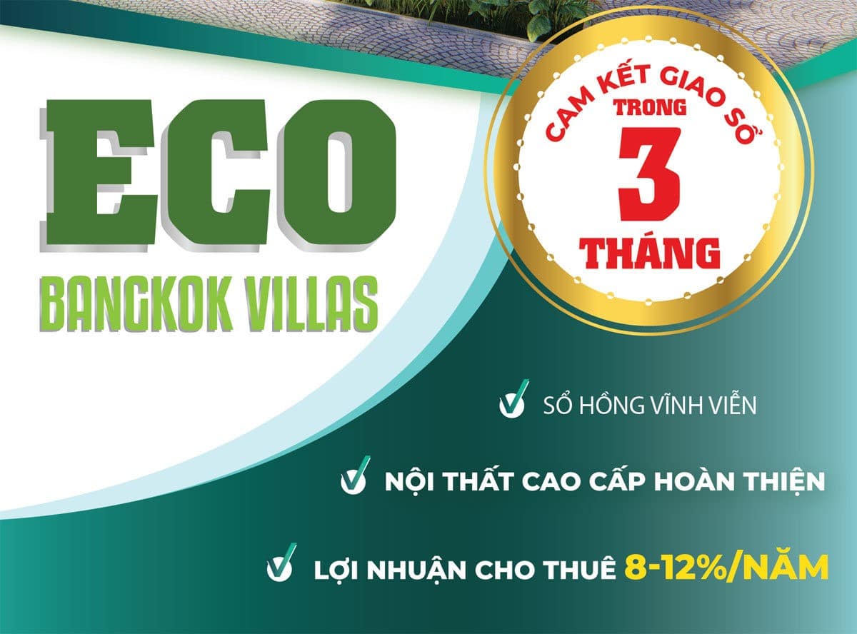 gia ban eco bangkok villas - ECO BANGKOK VILLAS DỰ ÁN BIỆT THỰ BÌNH CHÂU
