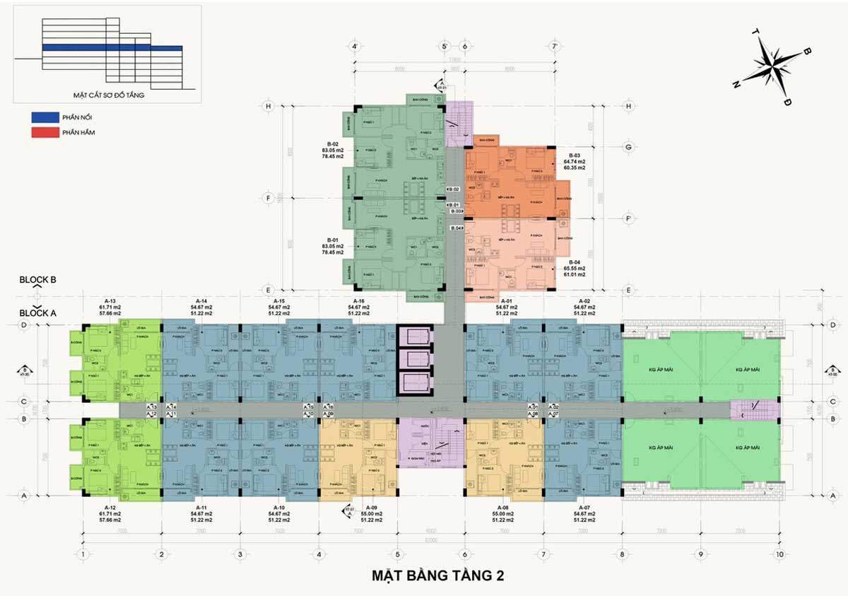 mat bang tang 2 du an can ho sun garden da lat - DỰ ÁN CĂN HỘ SUN GARDEN ĐÀ LẠT