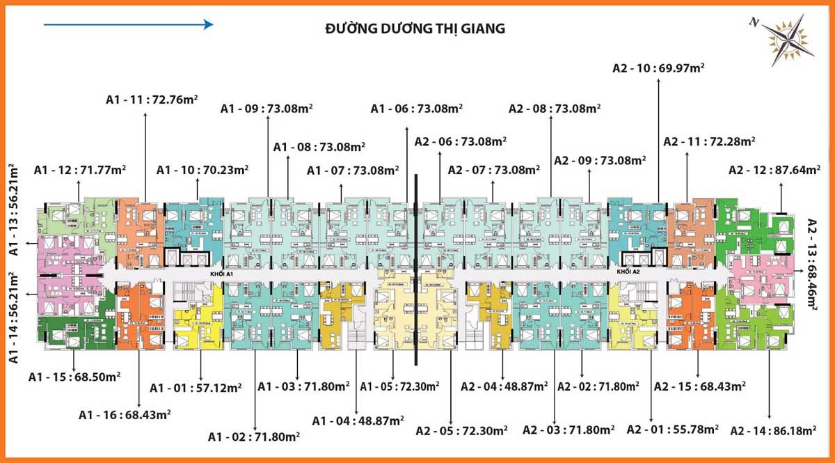 mat bang tang block a du an depot metro tower tham luong - DỰ ÁN CĂN HỘ CHUNG CƯ DEPOT METRO THAM LƯƠNG