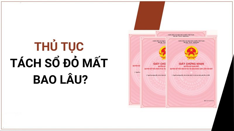 điều kiện tách sổ đỏ